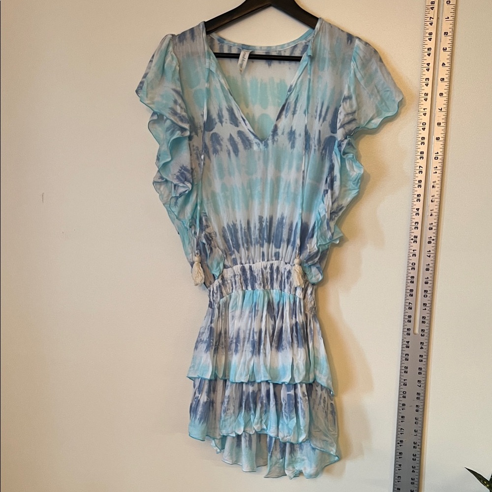 Blue Tie-Dye Swim Coverup - Picture 2 of 7